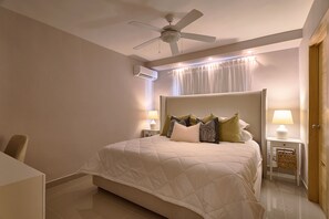 3 slaapkamers, een bureau, een strijkplank/strijkijzer, wifi