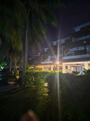 Fassade der Unterkunft