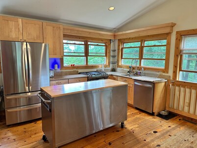 Darren's Place is a rustic secluded mountain home, with lots of space to roam.