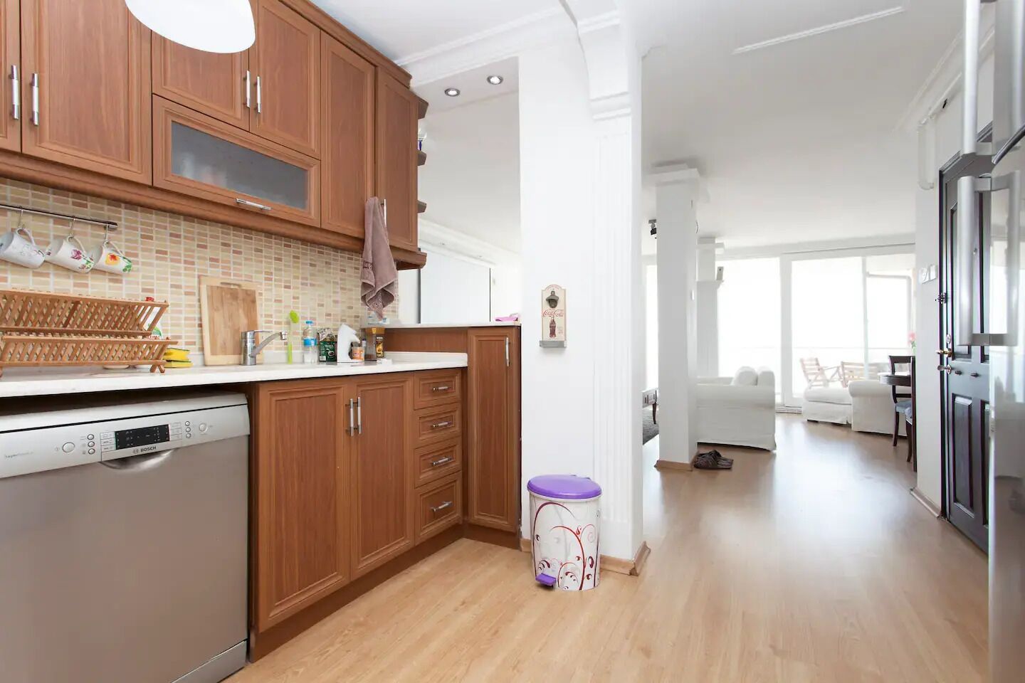 Fridge, oven, toaster