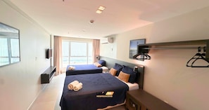 Apartment | Premium bedding, down comforters, pillowtop beds, free WiFi - AX Qualyte Suítes (João Pessoa)