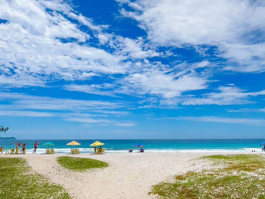 Beach nearby, white sand