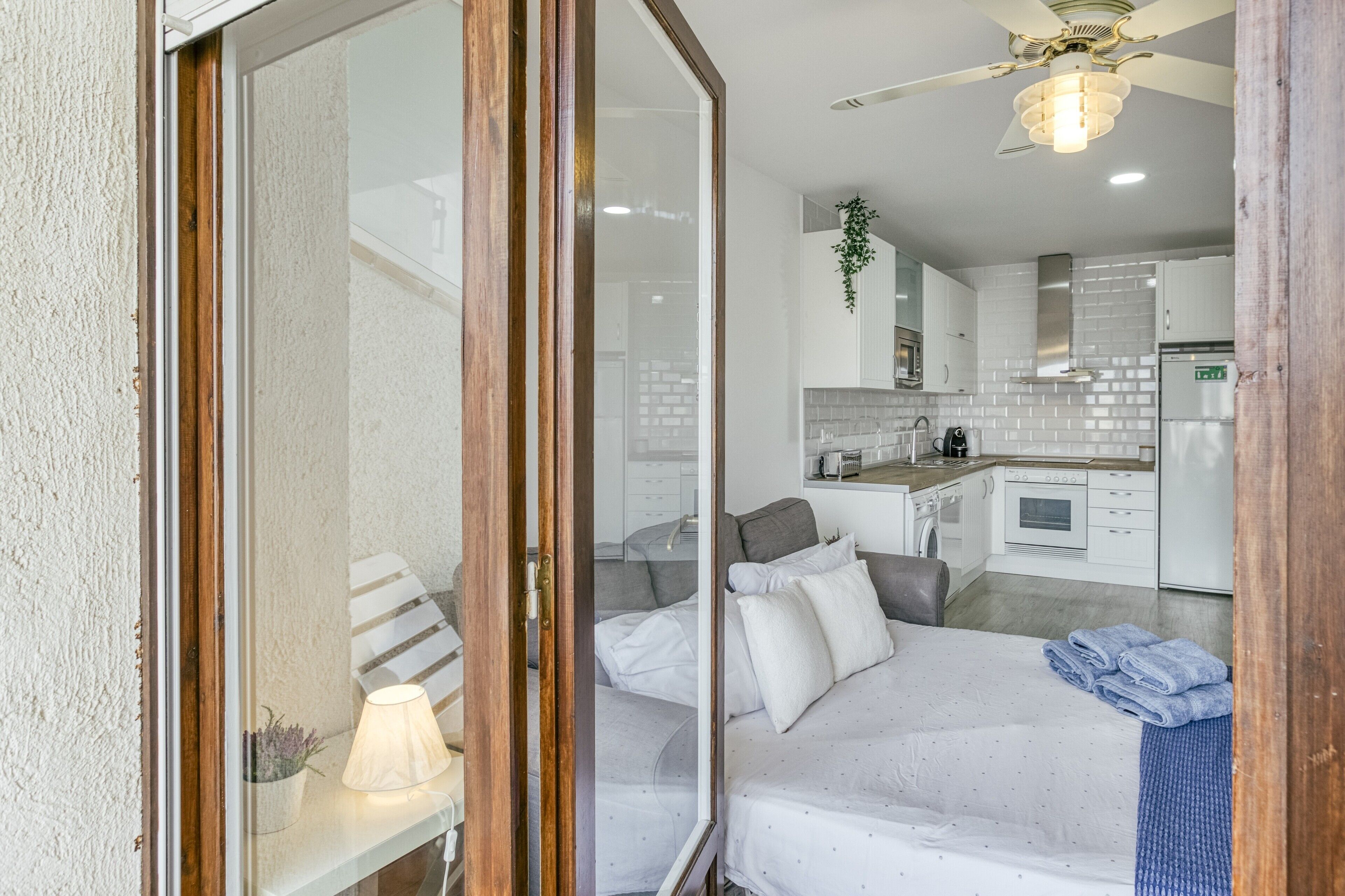 1 Schlafzimmer, Bügeleisen/Bügelbrett, kostenloses WLAN, Bettwäsche