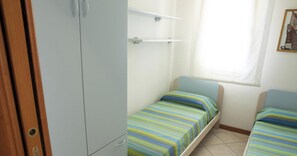 2 camere, ferro/asse da stiro, lenzuola