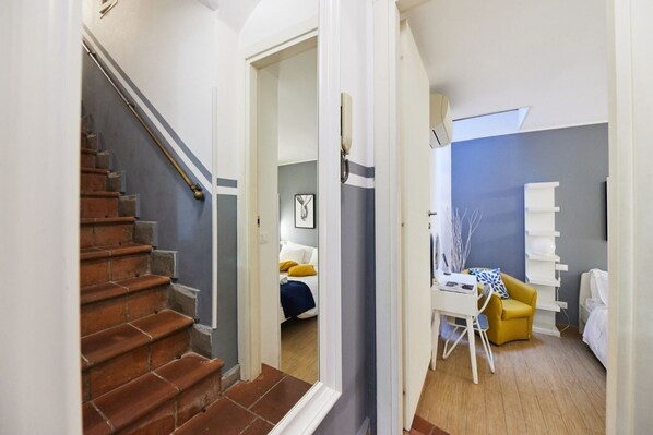 1 غرفة نوم وواي فاي وملاءات أسرّة