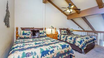 Studio Suite, 2 Queen Beds, Balcony, Mountain View (Clouds Rest) | 1 bedroom, individually decorated, individually furnished, free WiFi