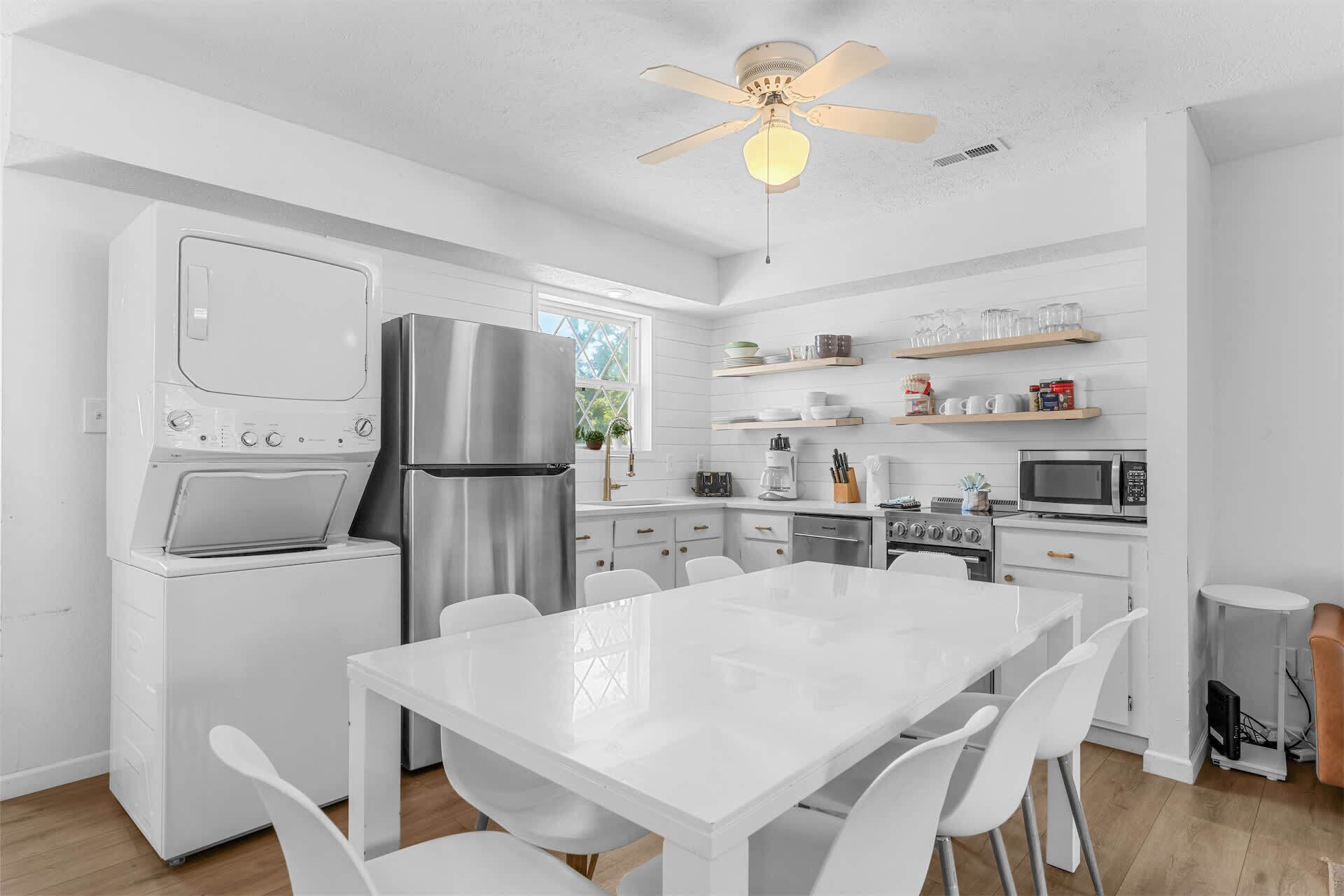 House, Multiple Beds, Patio, Garden View (Enchanted Woods Retreat Branson) | Private kitchen | Coffee/tea maker