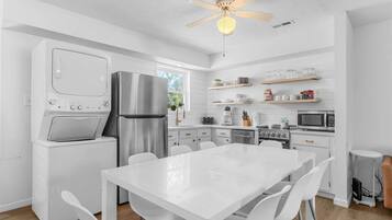 House, Multiple Beds, Patio, Garden View (Enchanted Woods Retreat Branson) | Private kitchen | Coffee/tea maker