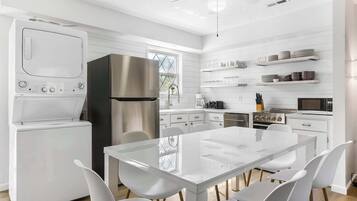 House, Multiple Beds, Patio, Garden View (Enchanted Woods Retreat Branson) | Private kitchen | Coffee/tea maker