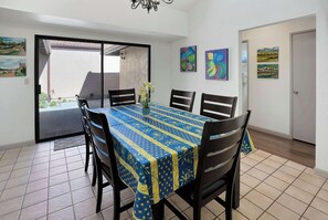 House, Multiple Beds, Patio, Garden View (La Selva Beach Haven) | Dining - Secluded 3 BDR Home Steps to Beach (Watsonville)