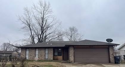 Cozy home close to all Tulsa has to offer. Pet Friendly! Fenced back yard