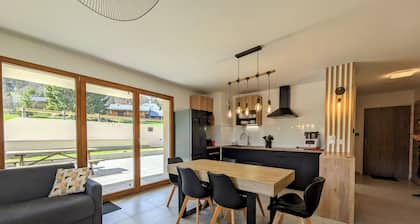 Spacieux appartement au pied des pistes