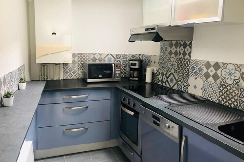 Superbe Appart 2 Lits Style Contemporain