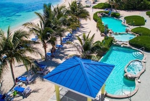 Outdoor pool - One Bed Room Condo at Wyndham Reef Resorts (East End)