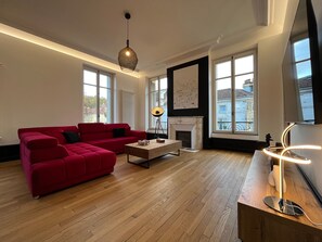 TV - Apartment 'L'aristide' with Private Terrace, Balcony and Wi-Fi (EPINAL)