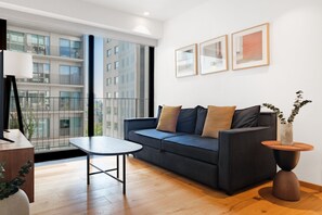 Comfort Apartment | Living area - Lumina at Taman Condesa (Mexico City)