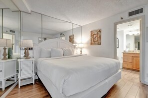1 bedroom, WiFi, bed sheets - "Coastal Chic: Recently Updated 3rd-Floor Haven with Gulf Views in Beachside Two!" at Sandestin Golf and Beach Resort! (Miramar Beach)