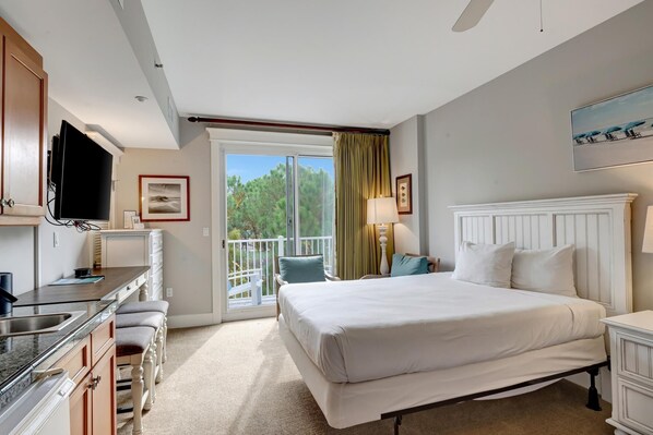 1 bedroom, internet, bed sheets