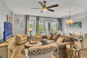 TV - First-Floor One-Bedroom Retreat: Scenic Views, 2 Bathrooms at Sandestin Golf and Beach Resort! (Miramar Beach)