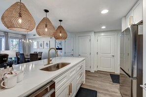Fridge, microwave, oven, stovetop - Bayfront Serenity: 1 Bedroom, 2 Baths, Sunset Views, Private Balcony at Sandestin Golf and Beach Resort! (Miramar Beach)