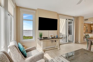 TV - "Bay View Bliss: 1BR | 1BA Corner Unit" at Sandestin Golf and Beach Resort! (Miramar Beach)
