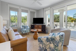 TV - Observation Point South in Sandestin - Recently Updated 2-Bedroom Retreat with Village Views at Sandestin Golf and Beach Resort! (Miramar Beach)