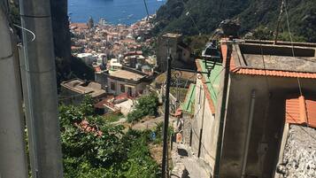 Blick von der Unterkunft