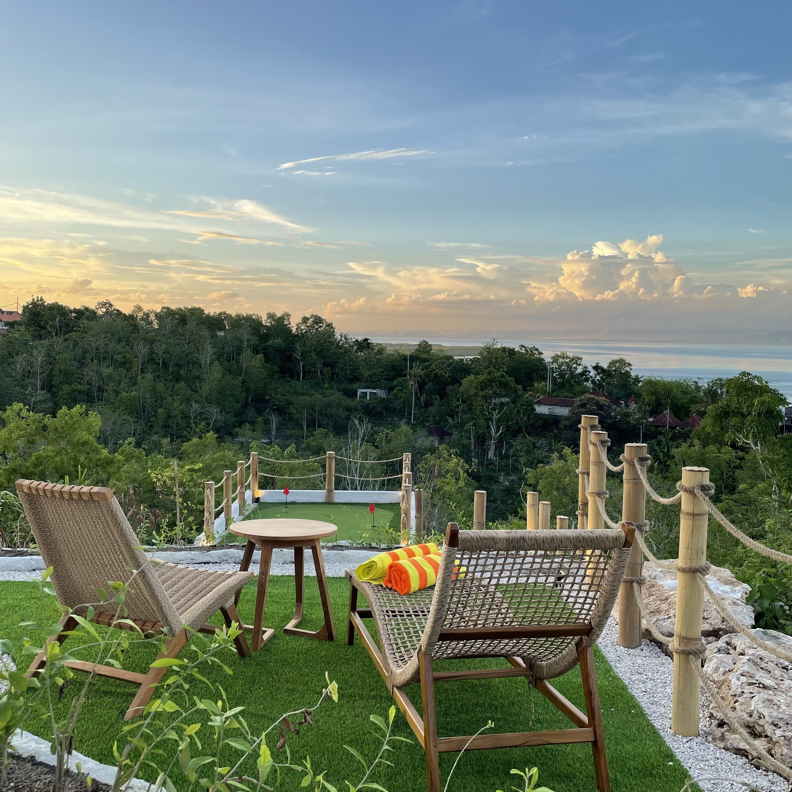 Overnattingsstedets uteområder