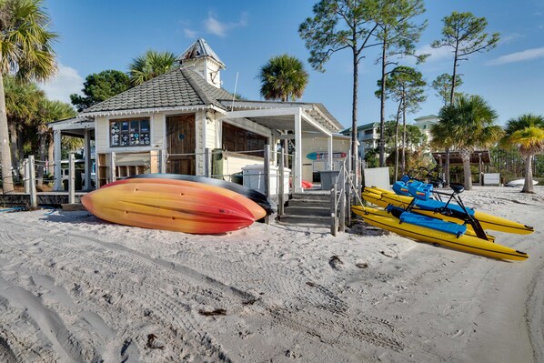 Beach nearby