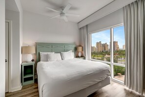 1 bedroom, WiFi, bed sheets - Sandestin Serenity: Luxe 1BR with Gulf Views, Lagoon Pool, Tiki Bar & Exclusive Perks (Miramar Beach)