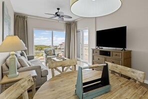 TV - Exclusive 1BR Bliss at Sandestin: Scenic Balcony, Sun Deck, Spa Access & More (Miramar Beach)