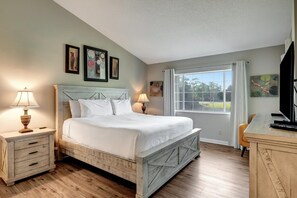 2 bedrooms, WiFi, bed sheets - Waterfront Serenity: 2BR w/ Golf Cart, Sandestin Beach Escape (Miramar Beach)