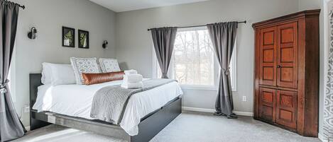 1 Schlafzimmer, kostenloses WLAN, Bettwäsche