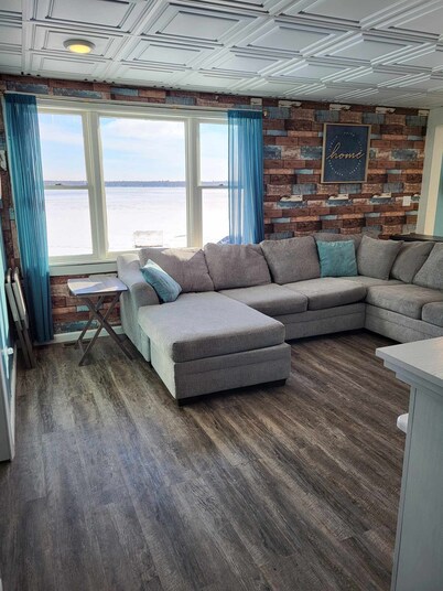 Beautiful home on the Back Bay of Lake Superior near Bay Mills Resort and Casino