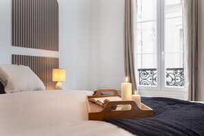 1 soverom, strykejern/-brett, wi-fi og sengetøy