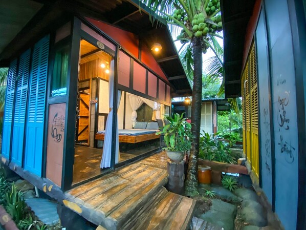 Standard-Bungalow | 1 Schlafzimmer, Bettwäsche aus ägyptischer Baumwolle
