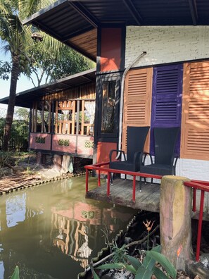 Terrace/patio - Gò Chanh Homestay (Chau Thanh)