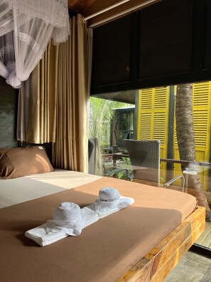 Standard Bungalow | 1 bedroom, Egyptian cotton sheets, premium bedding, memory foam beds - Gò Chanh Homestay (Chau Thanh)