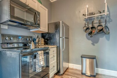 Historic Riverfront Steampunk Loft w/ River Views