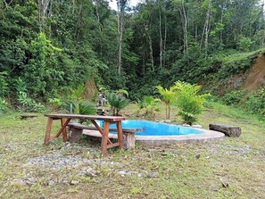 Outdoor dining - Sílice Garden _ Lodge & Glamping (Zamora)