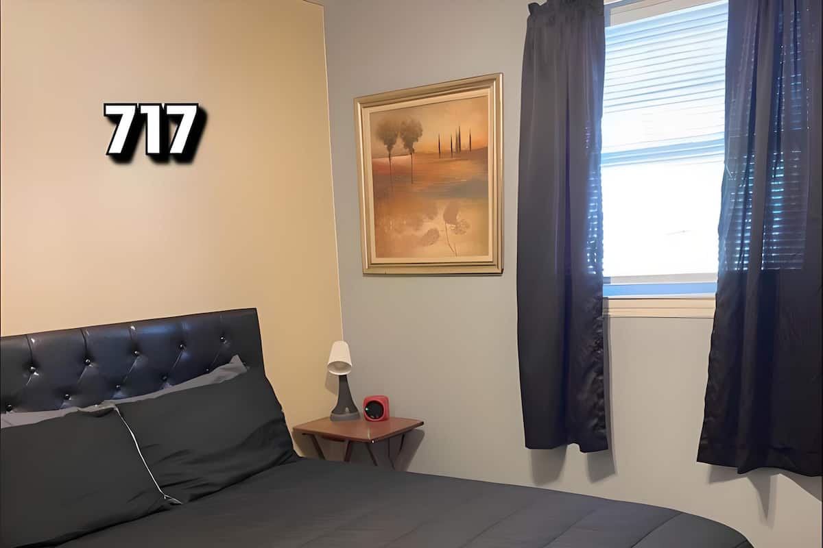1 bedroom, individually furnished, desk, laptop workspace