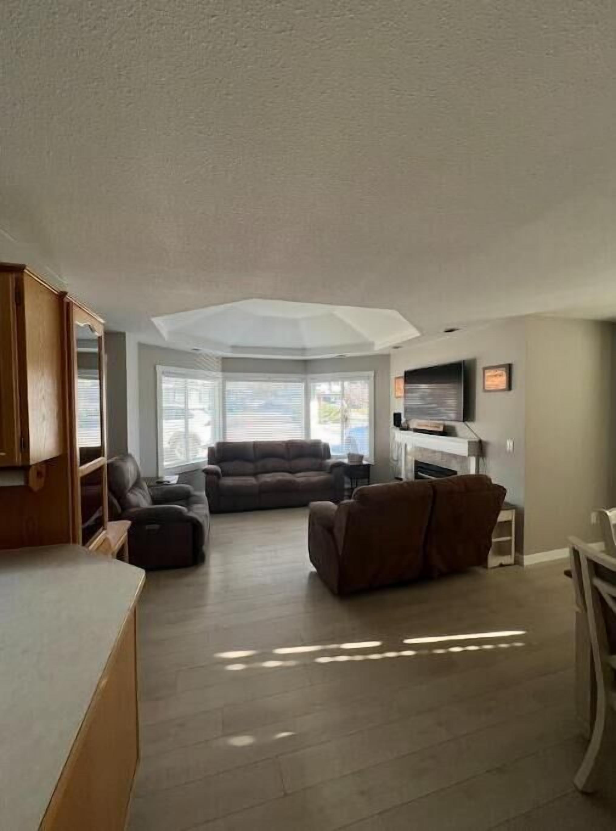 TV connectée, cheminée