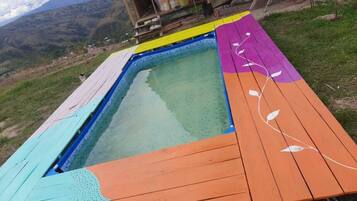 Baita familiare, 2 camere da letto, accesso alla piscina, vista montagna | Area soggiorno