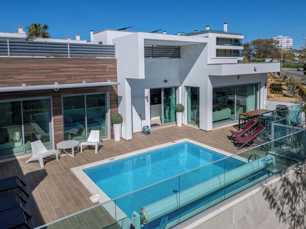 Piscine chauffée