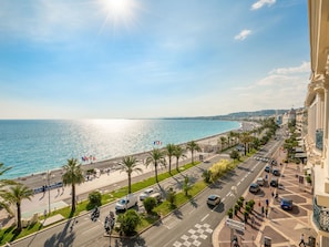 Vue sur la plage/l’océan