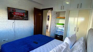 Appartement Luxe | 1 chambre, draps en coton égyptien, literie de qualité supérieure