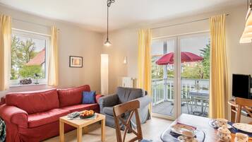 TV, DVD player, stereo