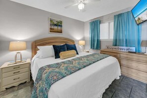 1 間睡房、熨斗/熨衫板、免費 Wi-Fi、床單