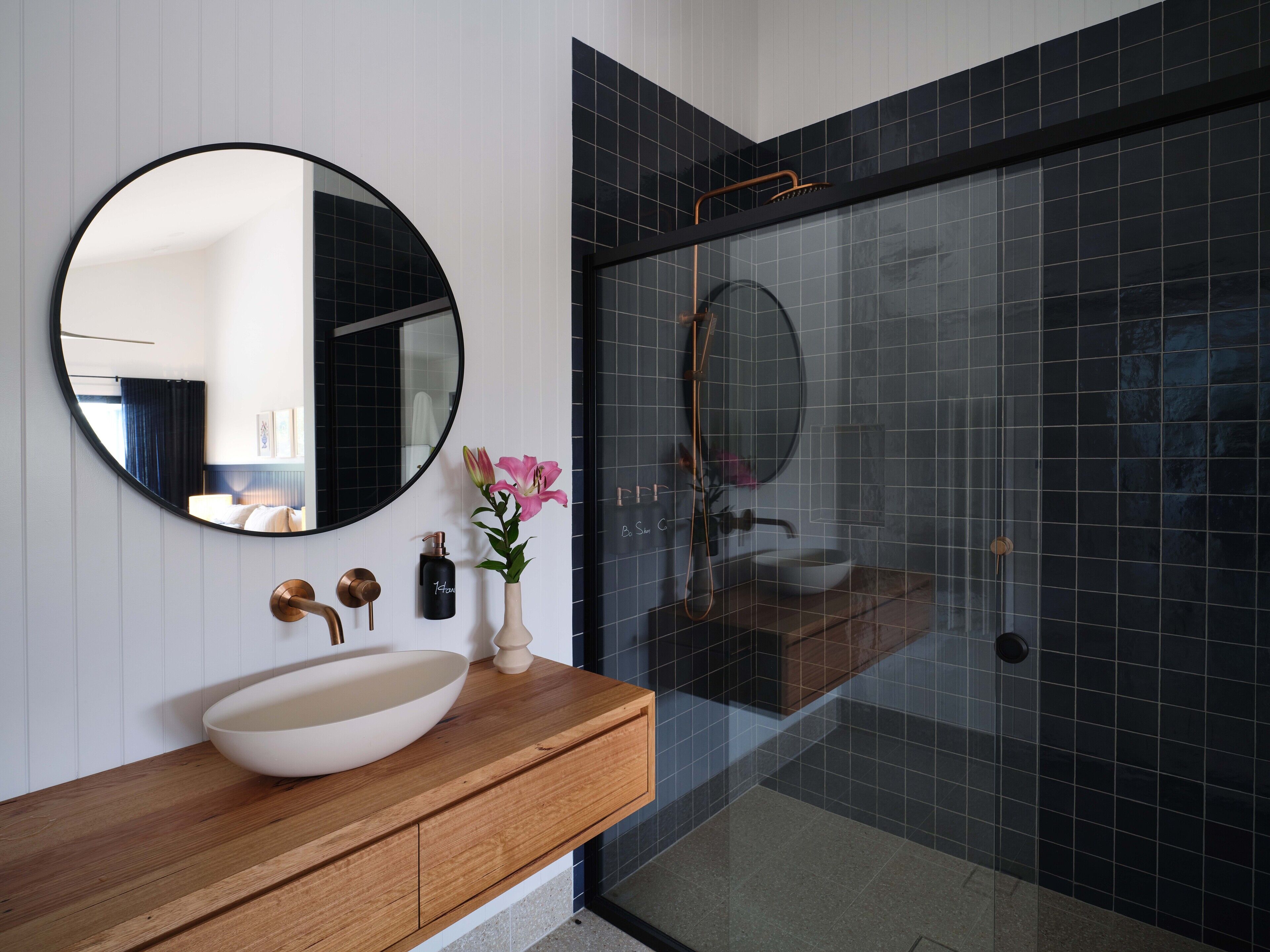 Douche de la salle de bain