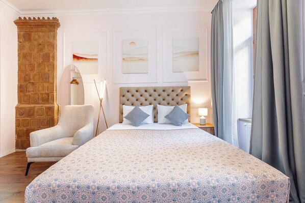 Egyptian cotton sheets, premium bedding, individually decorated - Manufacturer Hotel Tbilisi (Tbilisi)